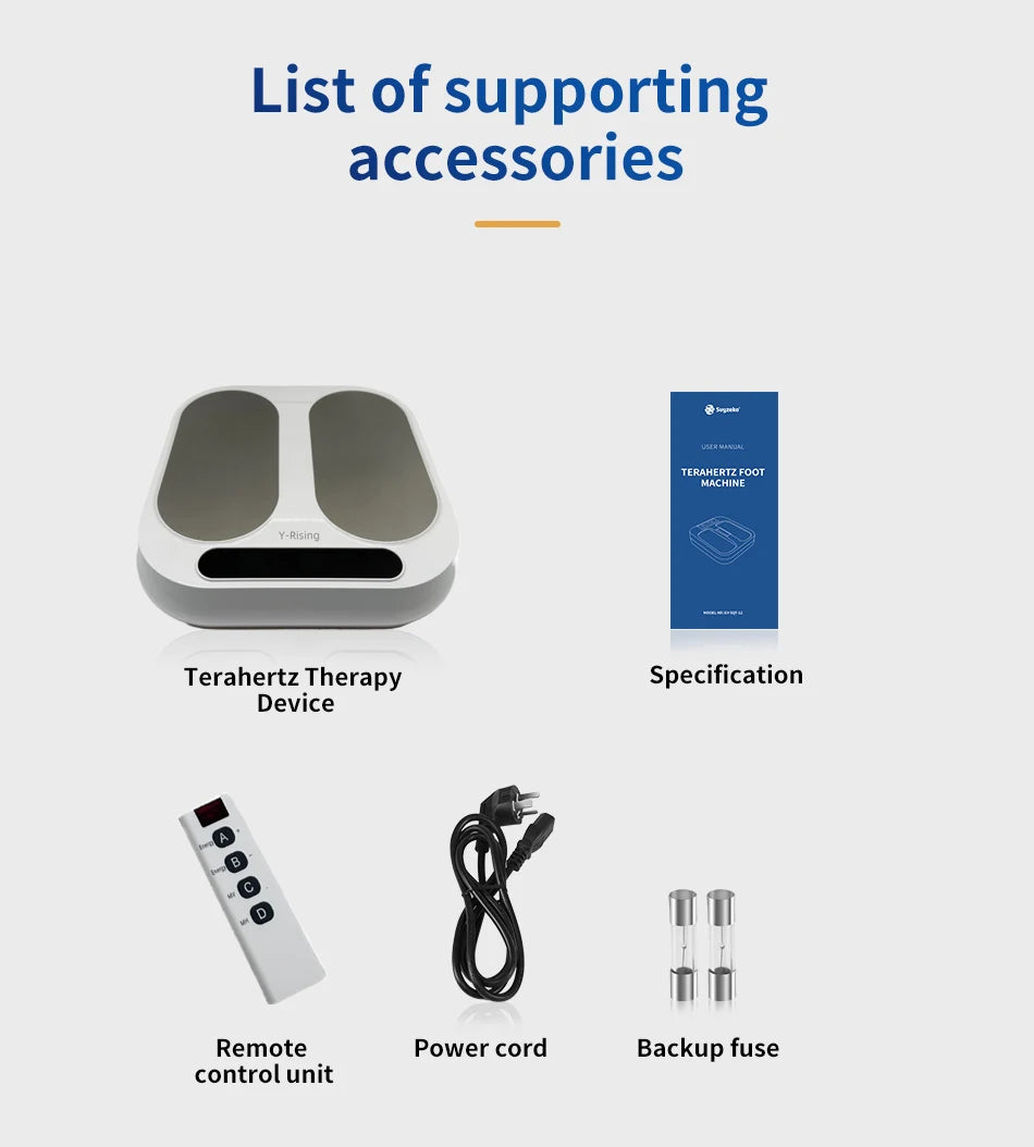 2025 New Olylife Tera P90 Enhanced Terahertz Foot Massager Thz hz Foot Spa Product Tera hz IMD Display Screen for the Elderly