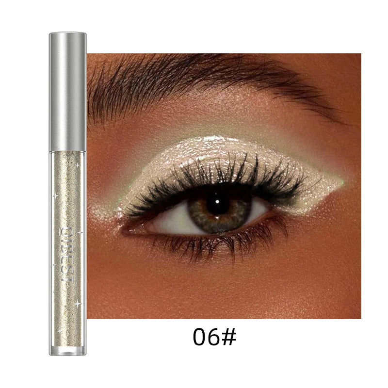Qibest Glitter Eyeshadow – Long Lasting Shimmer