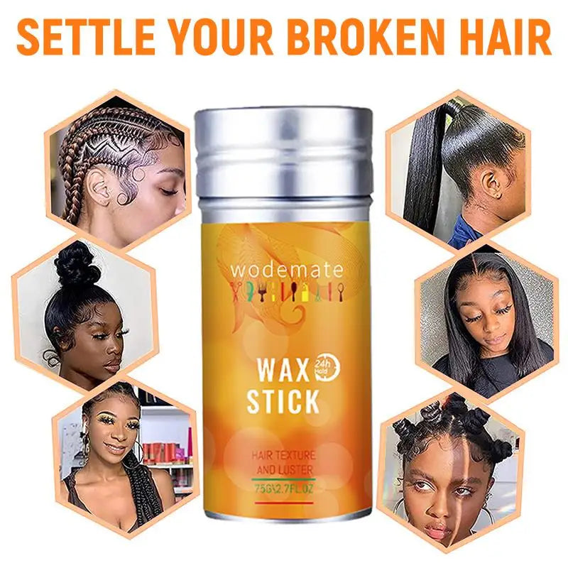 Wodemate Wax Stick – Wig & Edge Control, Anti-Frizz