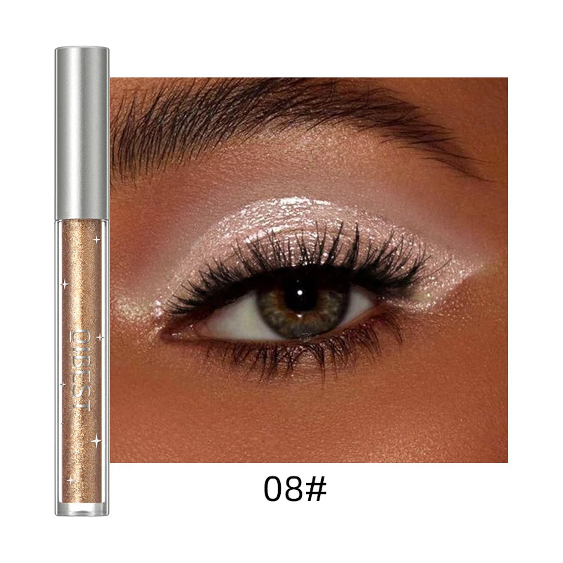 Qibest Glitter Eyeshadow – Long Lasting Shimmer