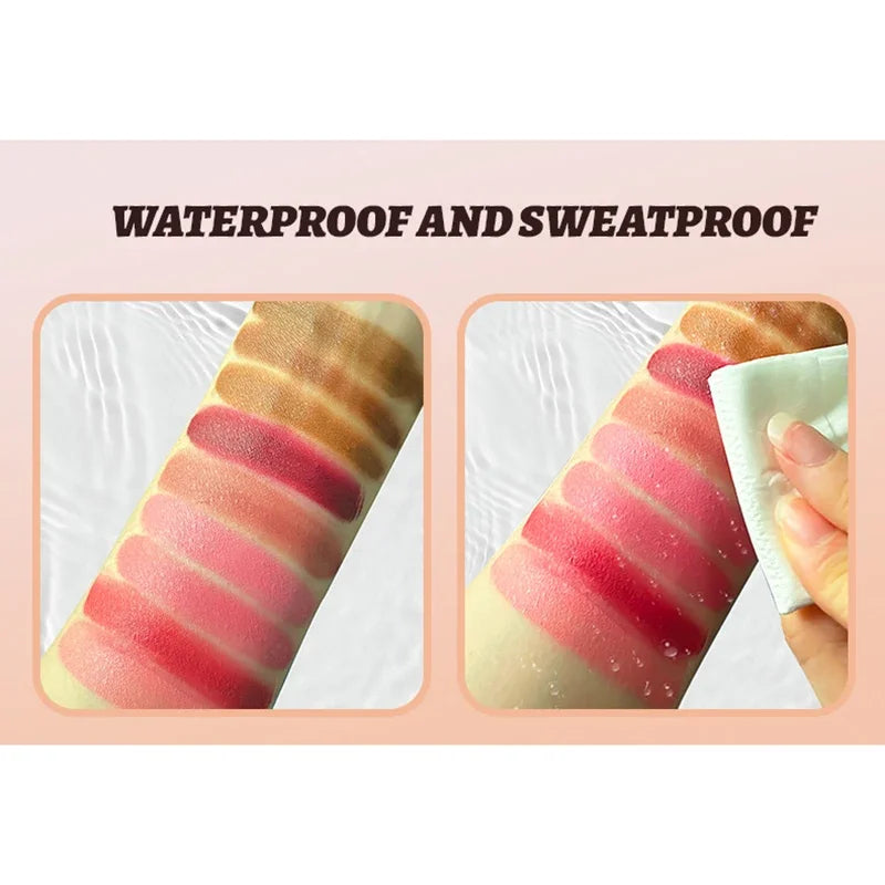 12-Color Concealer & Blush Palette – Matte Highlight & Contour