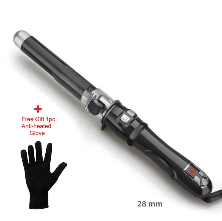 Automatic Rotating Curling Iron – 1.1/1.25 Inch Ceramic Wand