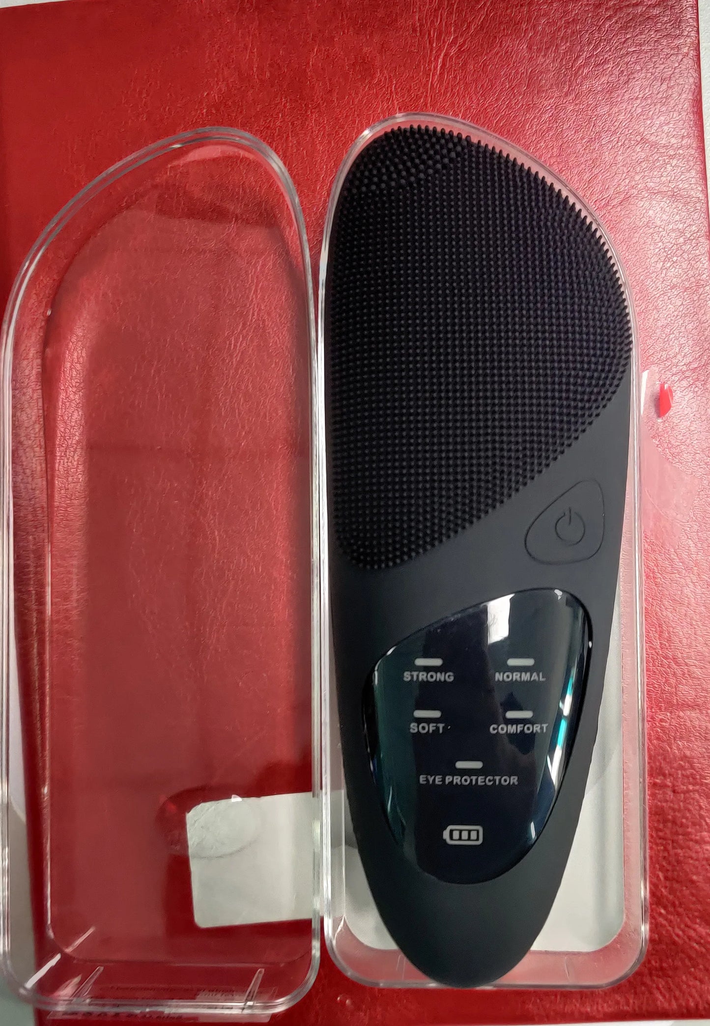 Heated Facial Cleansing Brush w/ Eye Massager