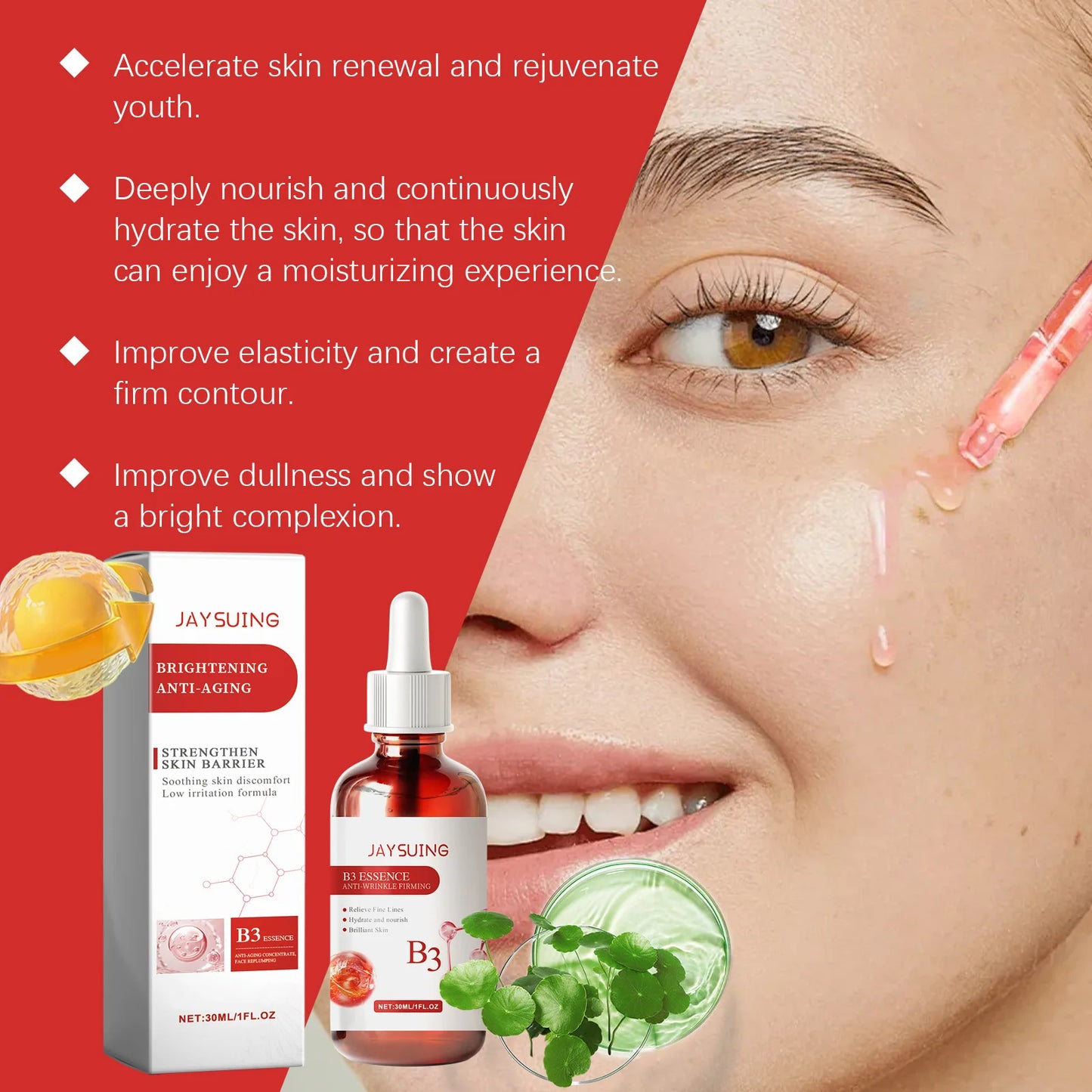 Retinol Wrinkle Remover Face Serum – Anti-Aging & Lifting