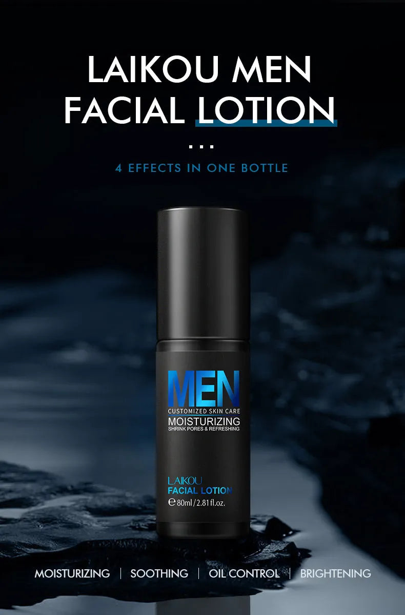 LAIKOU Men’s Face Lotion – Sensitive Skin Moisturizer
