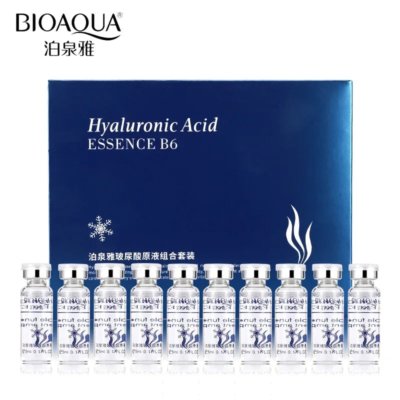 BIOAQUA Hyaluronic Acid Serum – Anti-Aging Essence (10pcs)
