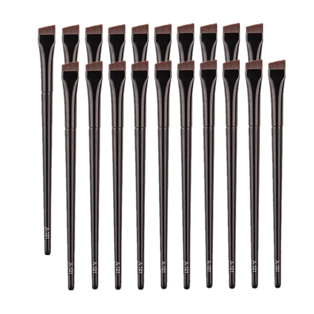 Eyebrow & Eyeliner Brush Set – Angled Makeup Tools