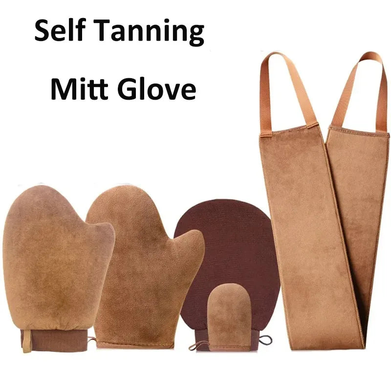 Reusable Self-Tanning Mitt – Exfoliating Tan Applicator Glove