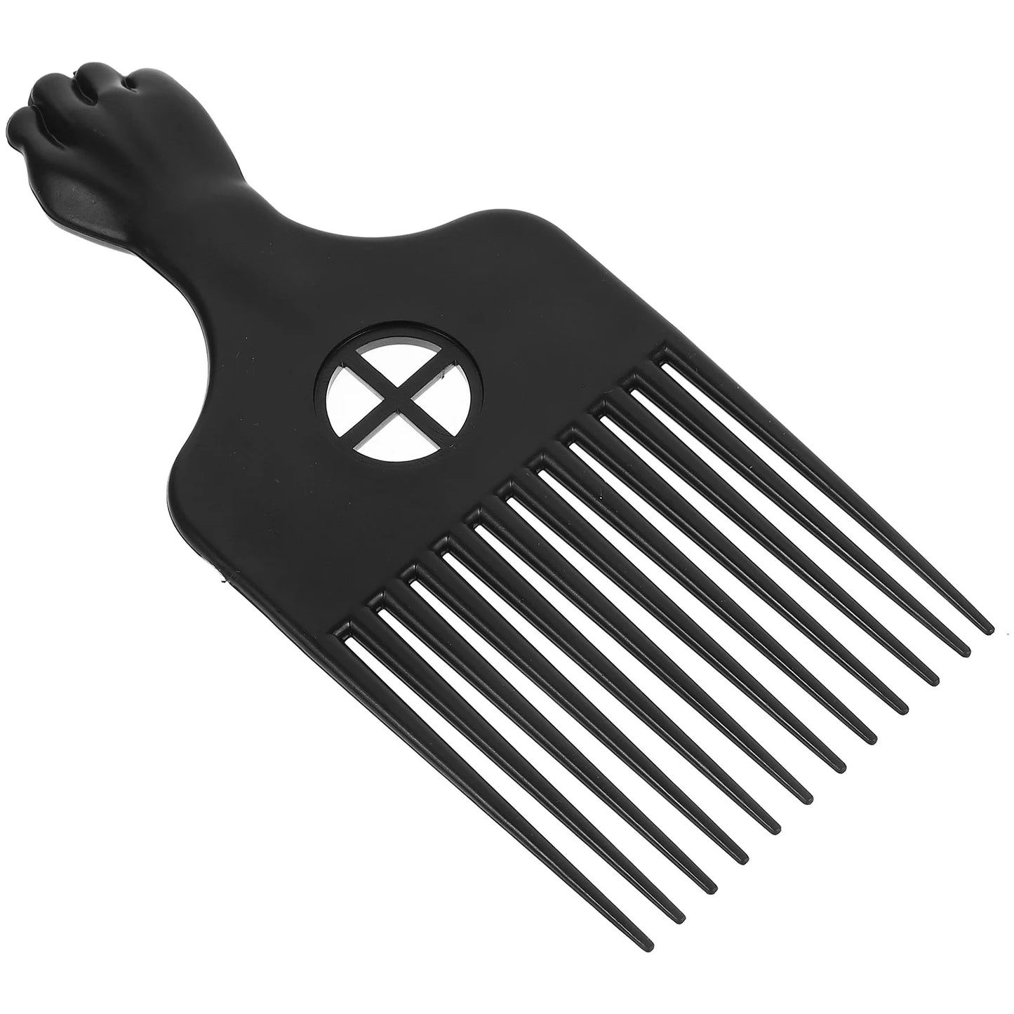 Plastic Hair Comb – Beard & Afro Styling Pick for Men