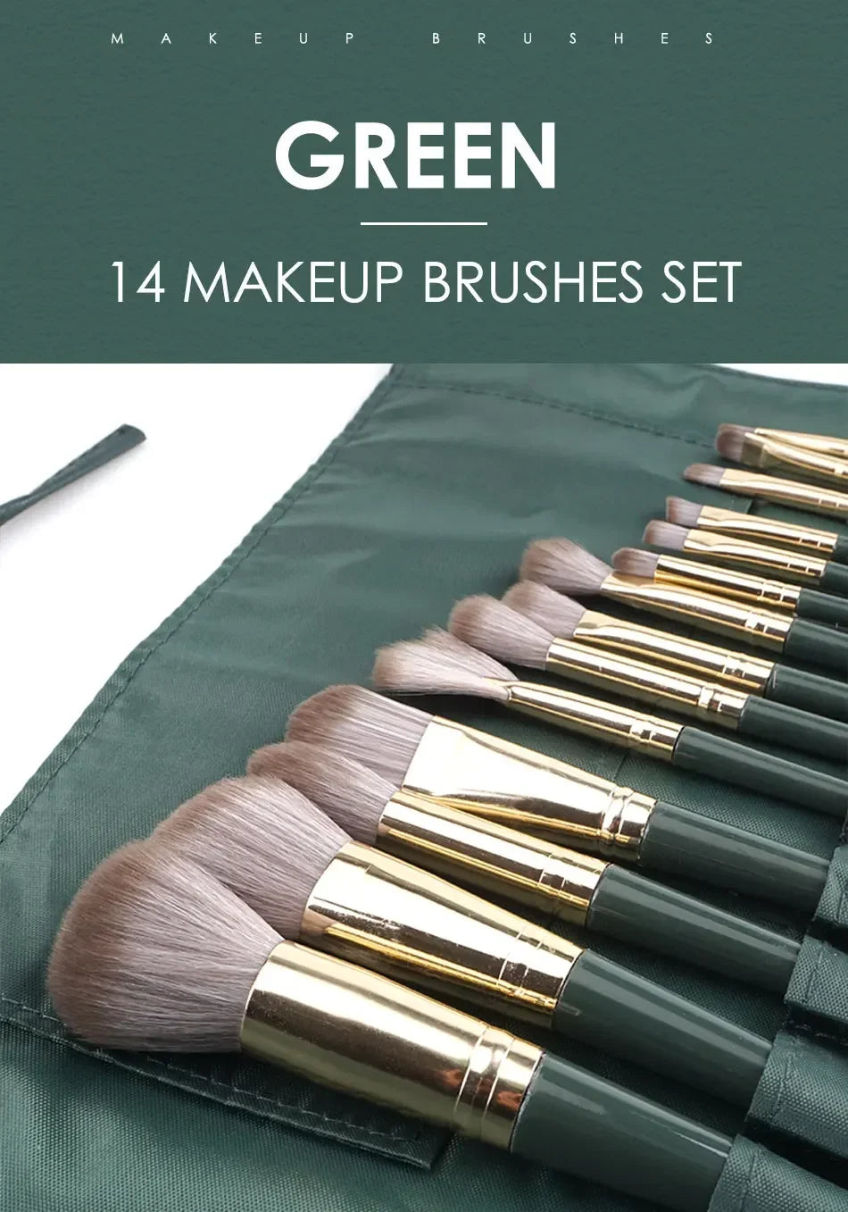 Soft Fluffy Makeup Brushes – Powder, Blush & Eyeshadow Tools