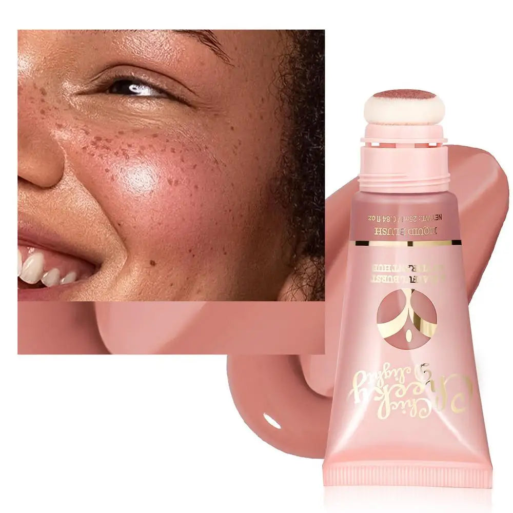 Shimmer Liquid Blush – Soft Watercolor Cream Tint