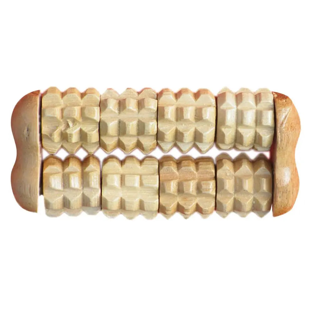 Wooden Body Roller Massager – Relaxation & Therapy Tool