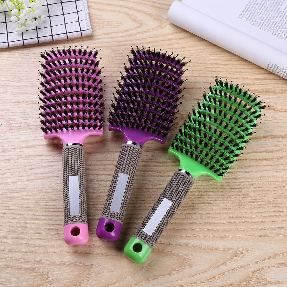 Women’s Scalp Massage Comb – Anti-Static Detangling Brush