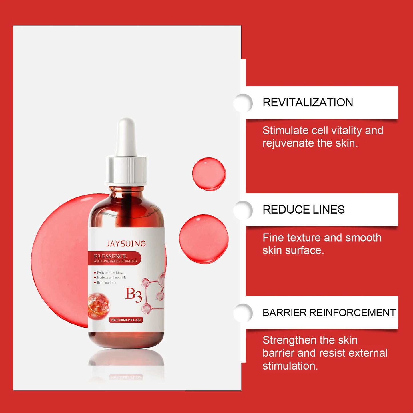Retinol Wrinkle Remover Face Serum – Anti-Aging & Lifting