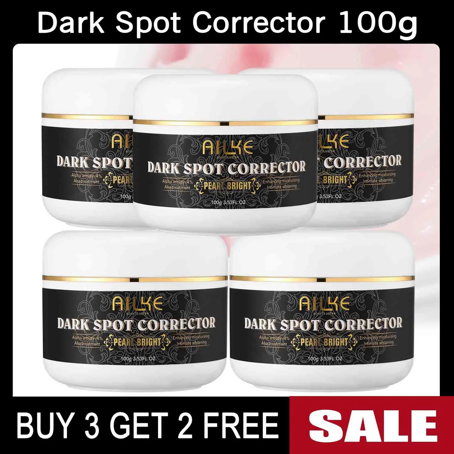 AILKE Bleaching Cream – Dark Spot Remover for Body & Face