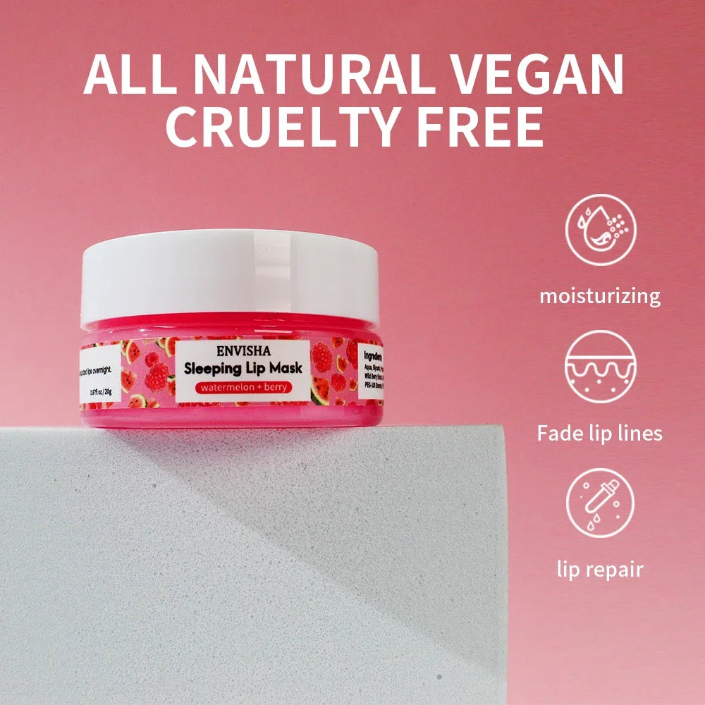 ENVISHA Lip Mask – Sleeping Balm & Moisturizing Care