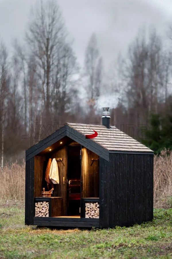Deluxe Forest Sauna Cabin – Relaxation & Wellness Therapy