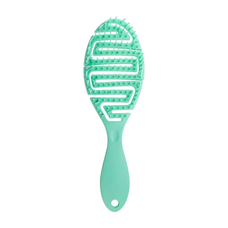 Self-Cleaning Massage Comb – Anti-Static Hairbrush for Women