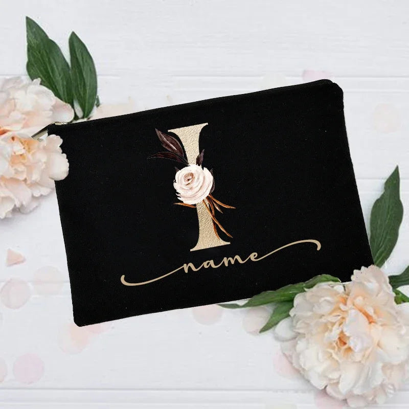 Custom Name Makeup Bag – Personalized Cosmetic Case