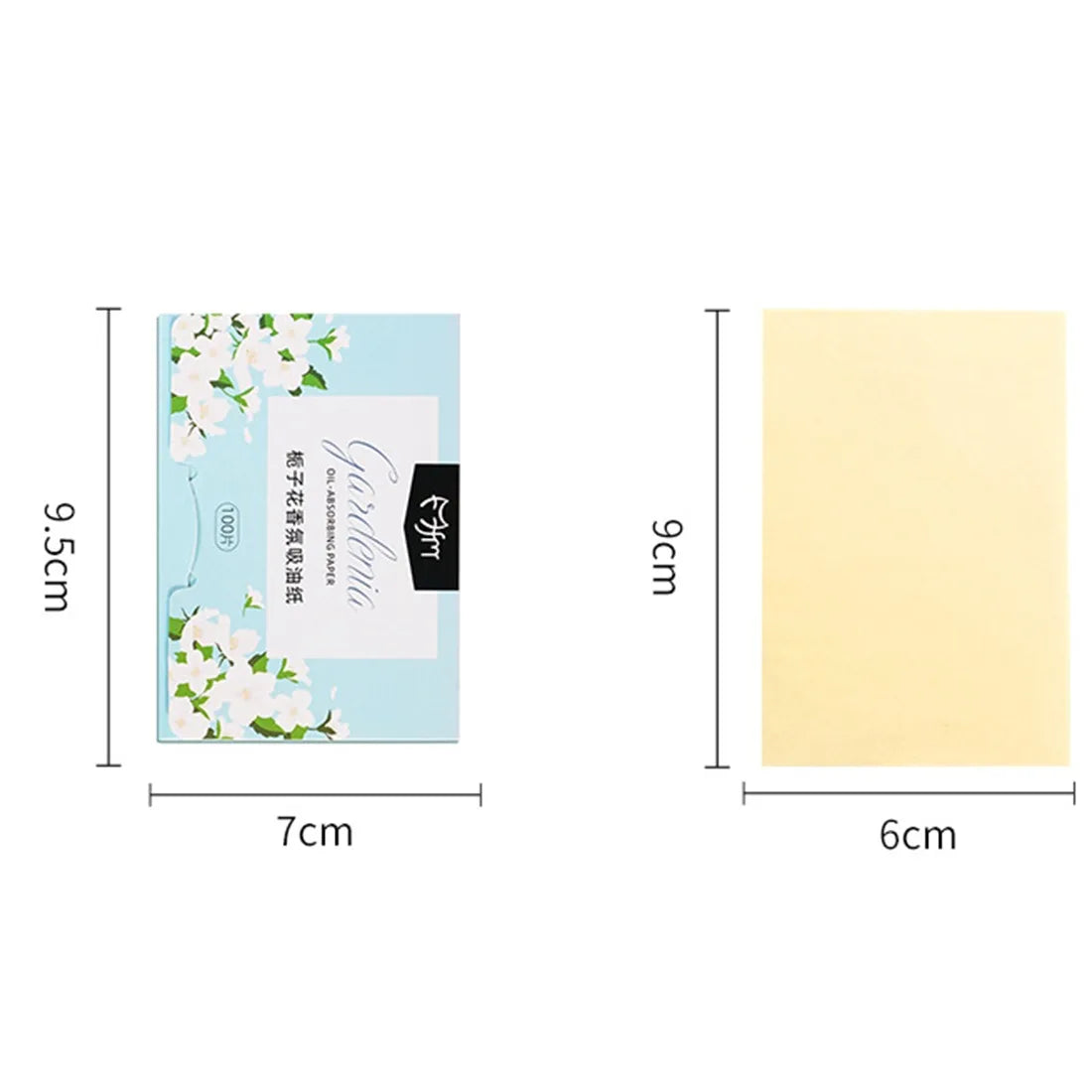 Oil Blotting Paper – 100pcs Portable Face Wipes