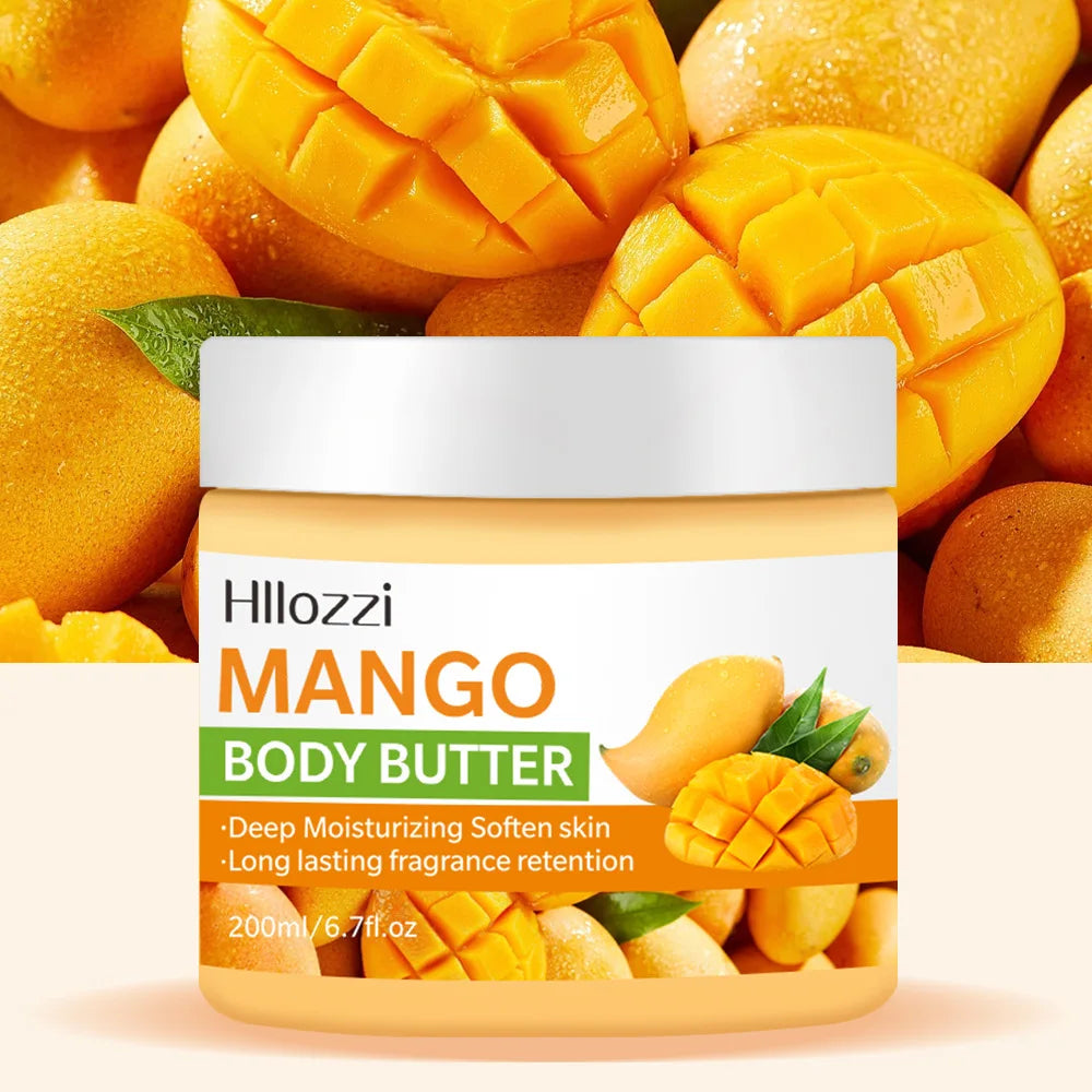 Coconut Mango Body Butter – Moisturizing & Repair Cream (200ml)
