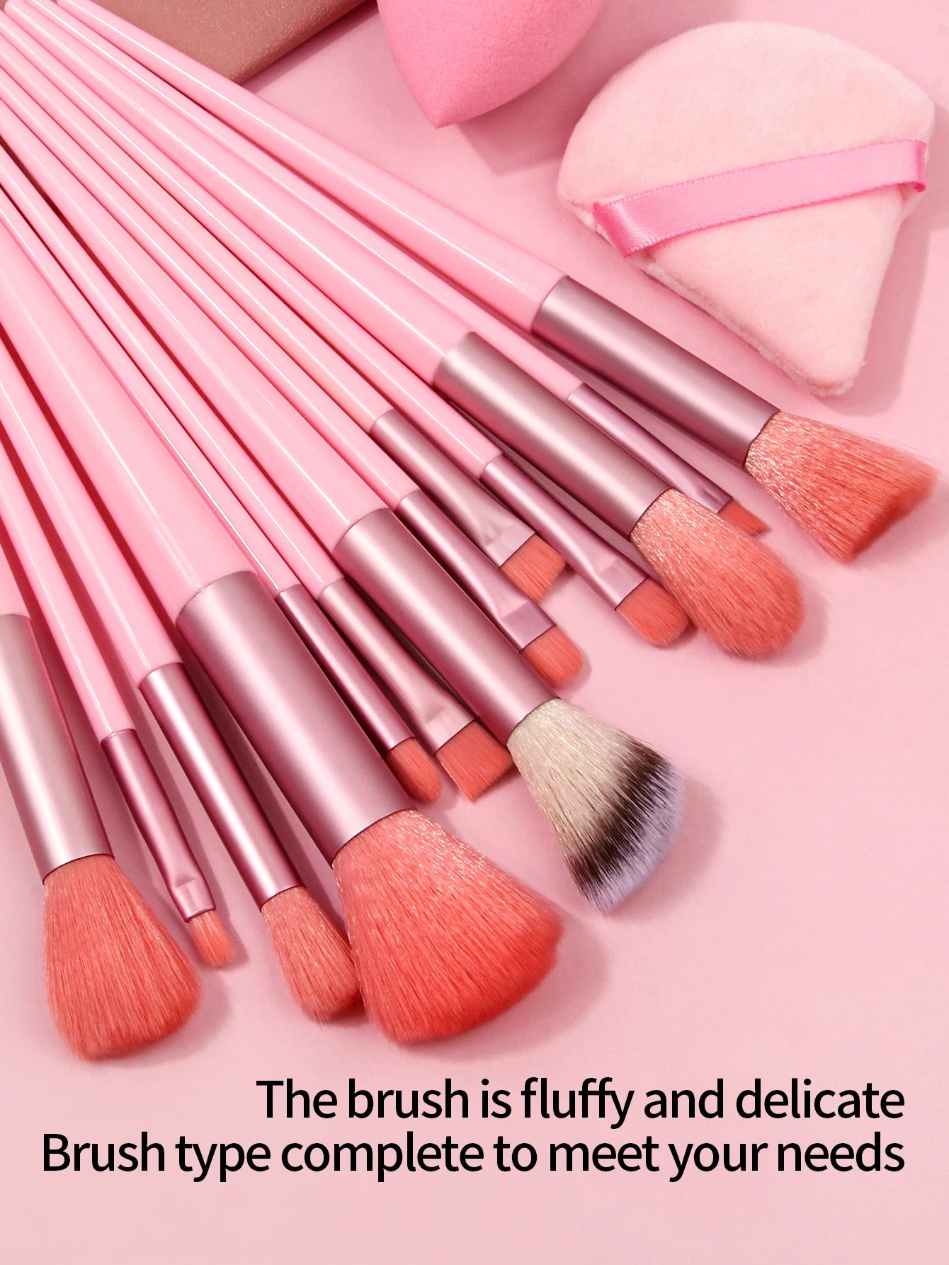 29pcs Makeup Brush & Sponge Tool Kit