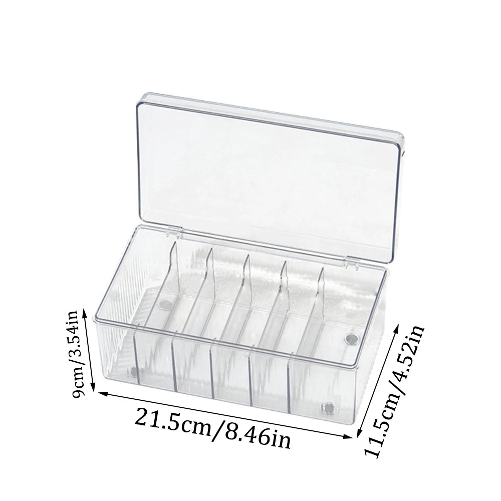 Acrylic Eyelash Storage Box – With Lid for Stylists