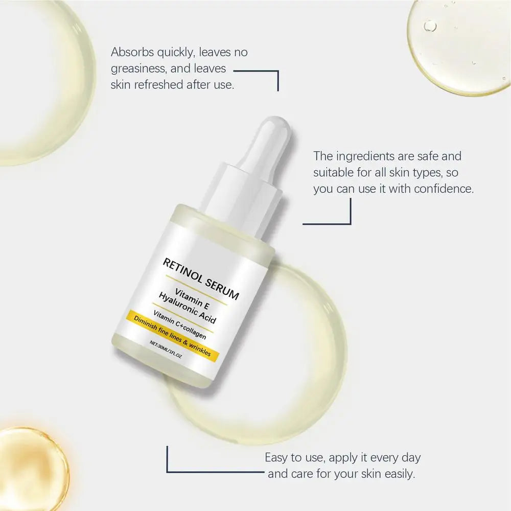 Retinol & Hyaluronic Acid Face Serum – Anti-Aging & Firming