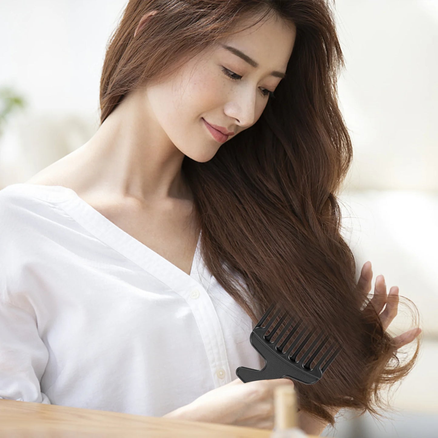 2-Piece Afro Pick Comb Set – Wide Tooth Styling Tools