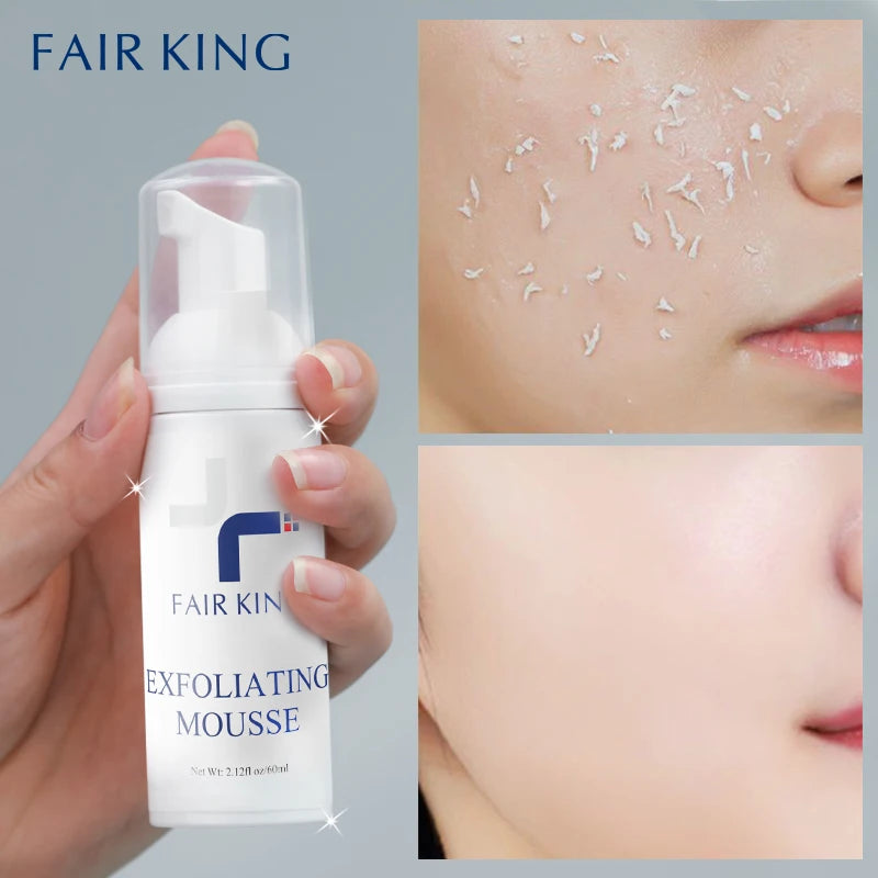 Foaming Exfoliating Mousse – Face Wash & Skin Smooth Exfoliator