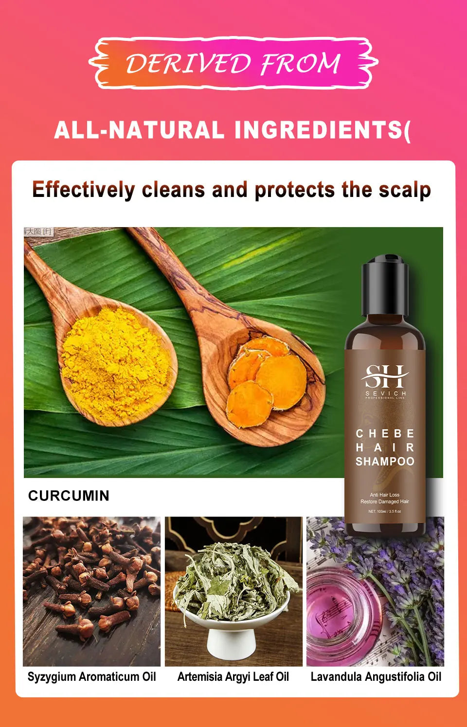 Sevich Chebe Hair Care Set – Anti-Break & Growth Formula