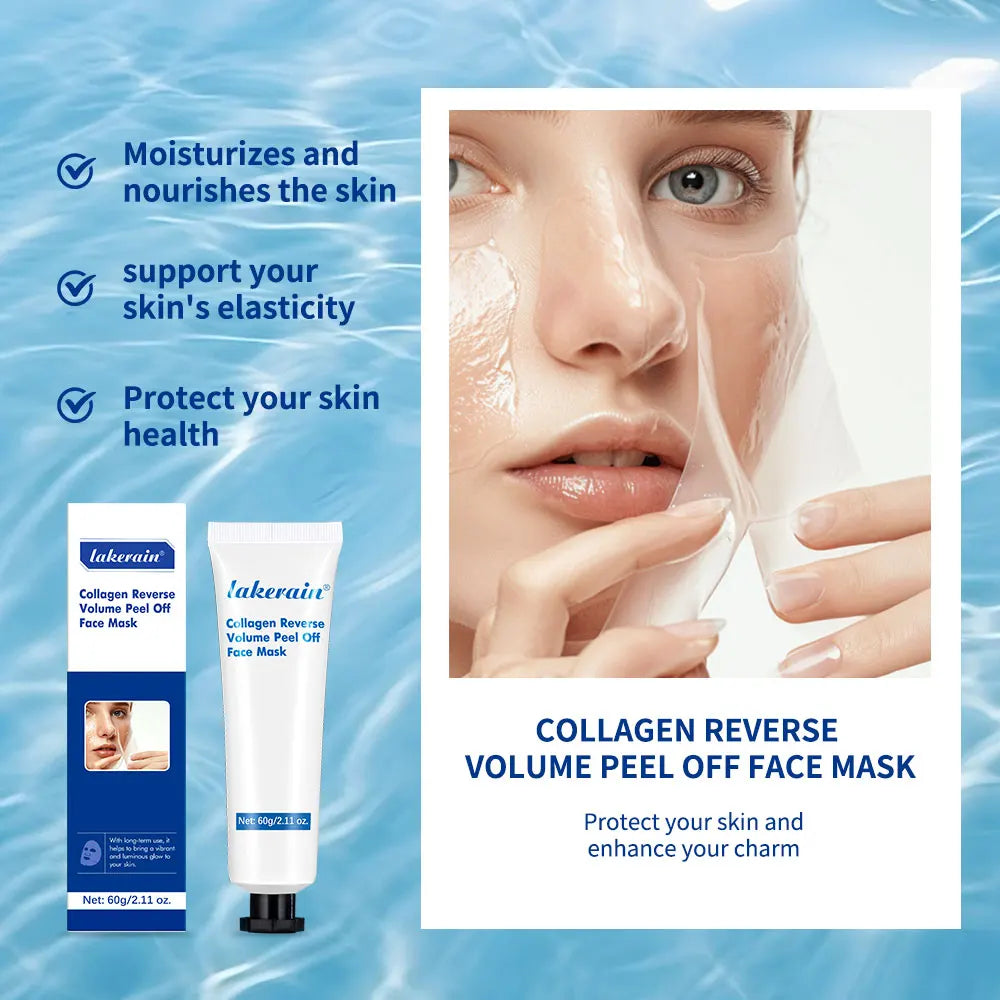 Collagen Peel-Off Face Mask – Overnight Hydrating Pack