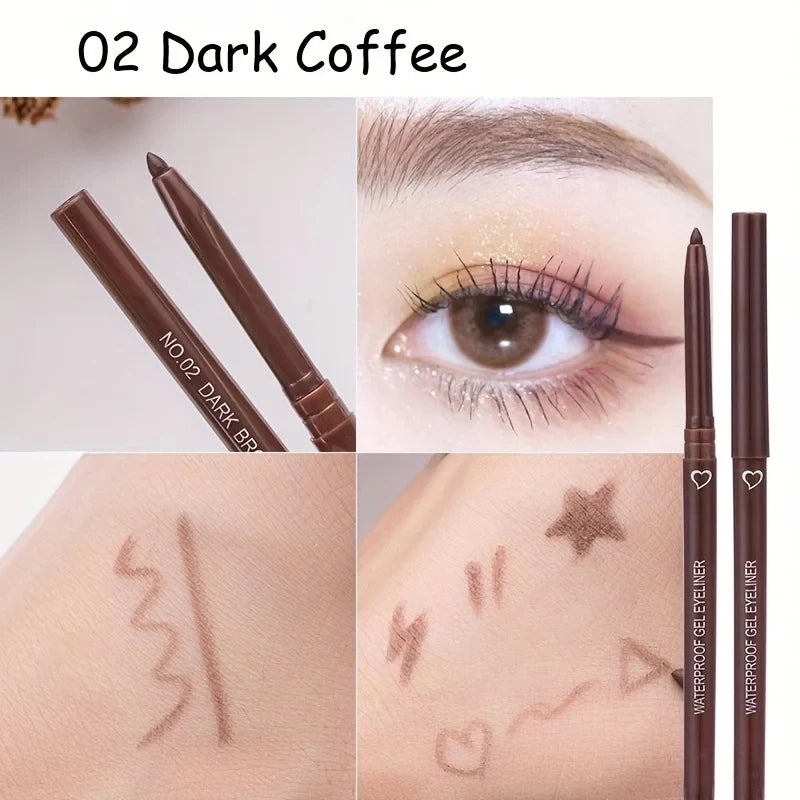 6-Color Eyeliner Gel Pen – Quick Dry Eye Makeup