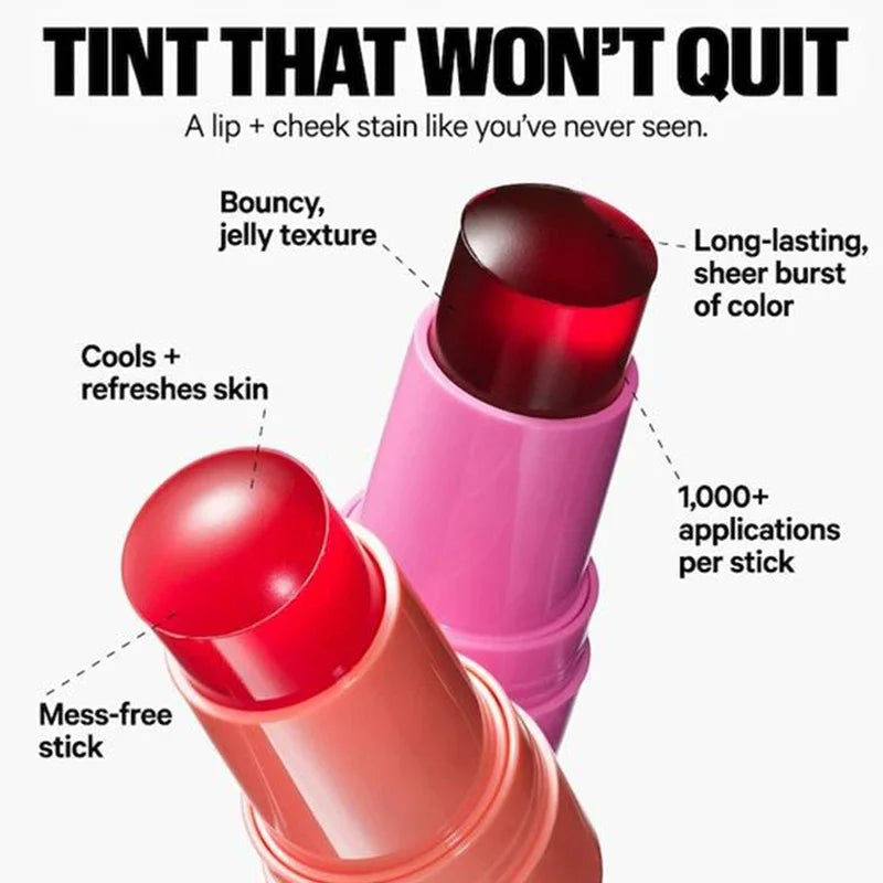 3-in-1 Jelly Blush Stick – Lipstick & Face Contour