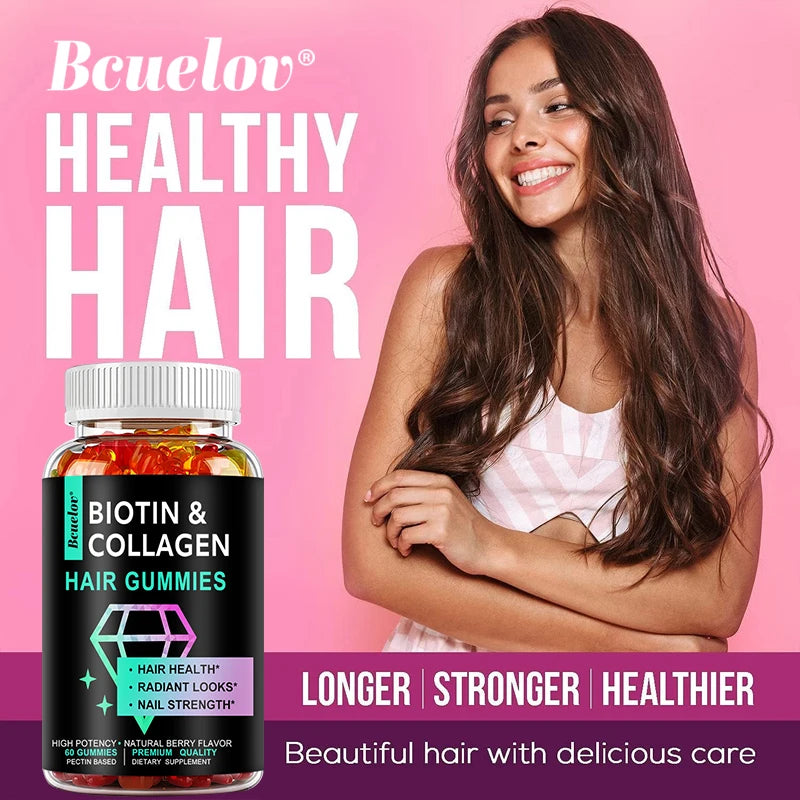 Non-GMO Biotin & Collagen Gummies