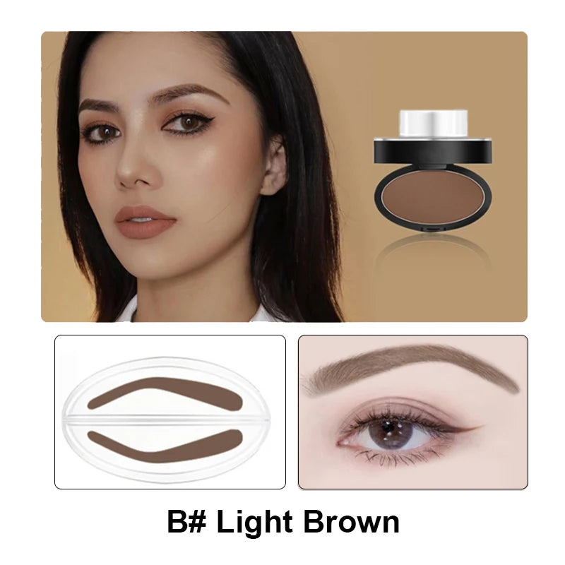 Eyebrow Stamp & Stencil Kit – Waterproof Brow Set