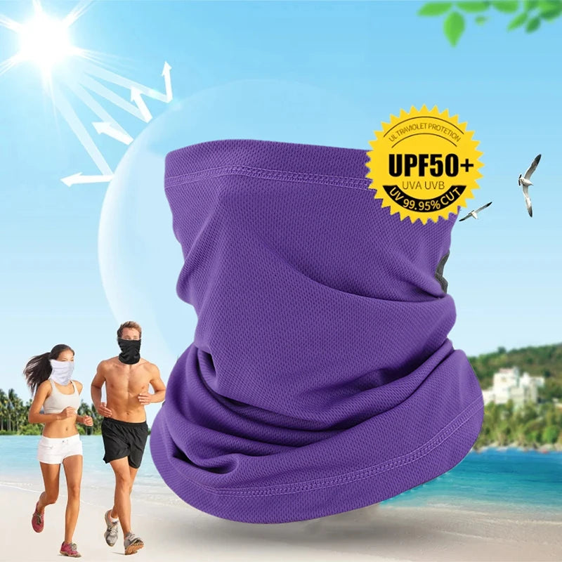 Breathable Sunscreen Half Face Mask – Sports Neck Warmer