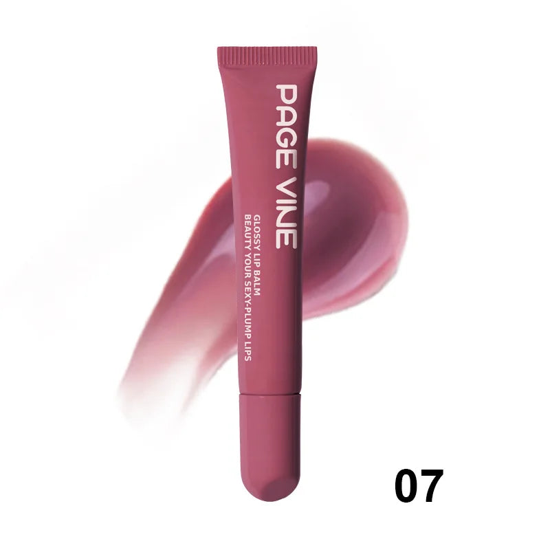 12 Colors Mirror Lip Gloss – Plumping Moisturizing Oil