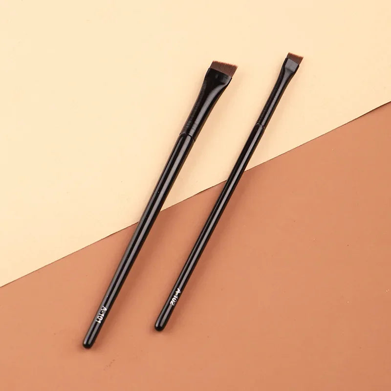 Eyebrow & Eyeliner Brush Set – Angled Makeup Tools