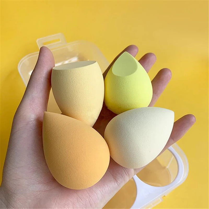 4/8PCS Makeup Sponge Puff – Beauty Blender Set
