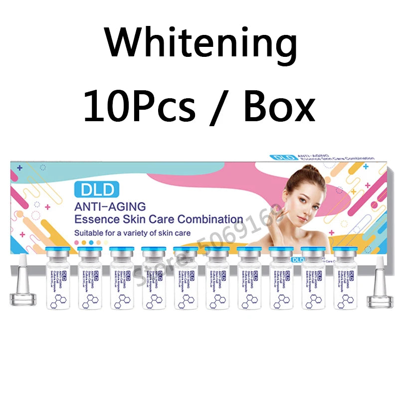Korean Hyaluronic Acid Serum Ampoule Kit – Vitamin C Brightening Care