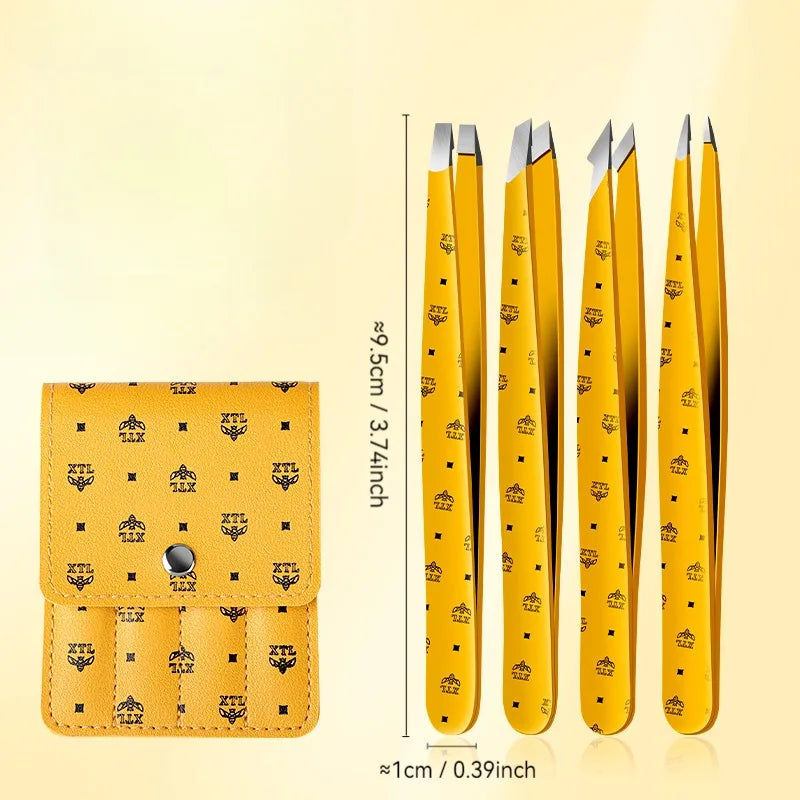 CMGF Precision Eyebrow Tweezers Set – Curler Tool