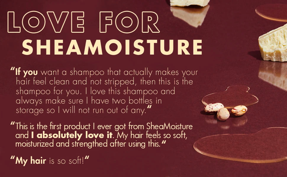 Shea Moisture Hair Set – Jamaican Black Castor Oil Masque