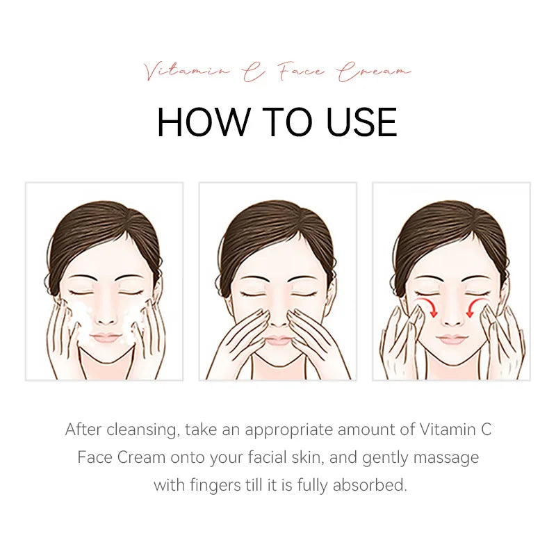 LAIKOU Vitamin C Face Cream Moisturizer