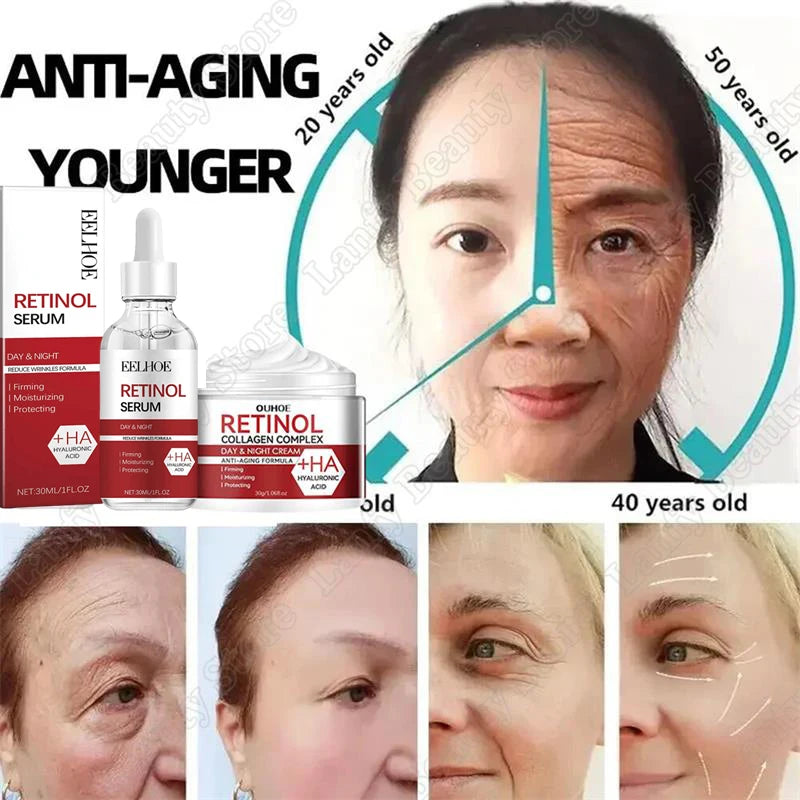 Retinol & Collagen Face Cream – Anti-Aging Wrinkle Remover