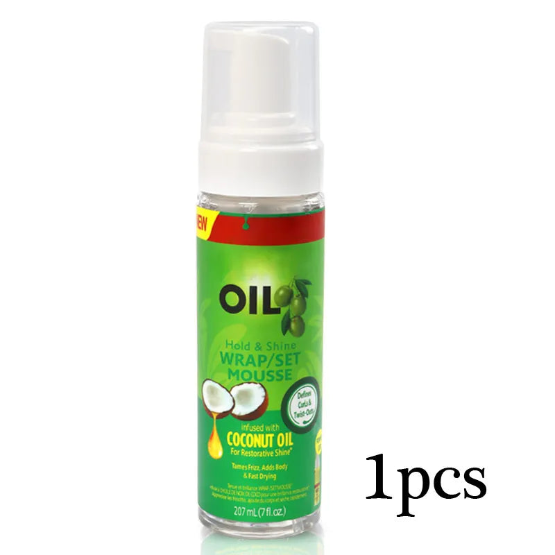 Curl Defining Foam – Olive Oil Wrap Mousse for Wigs