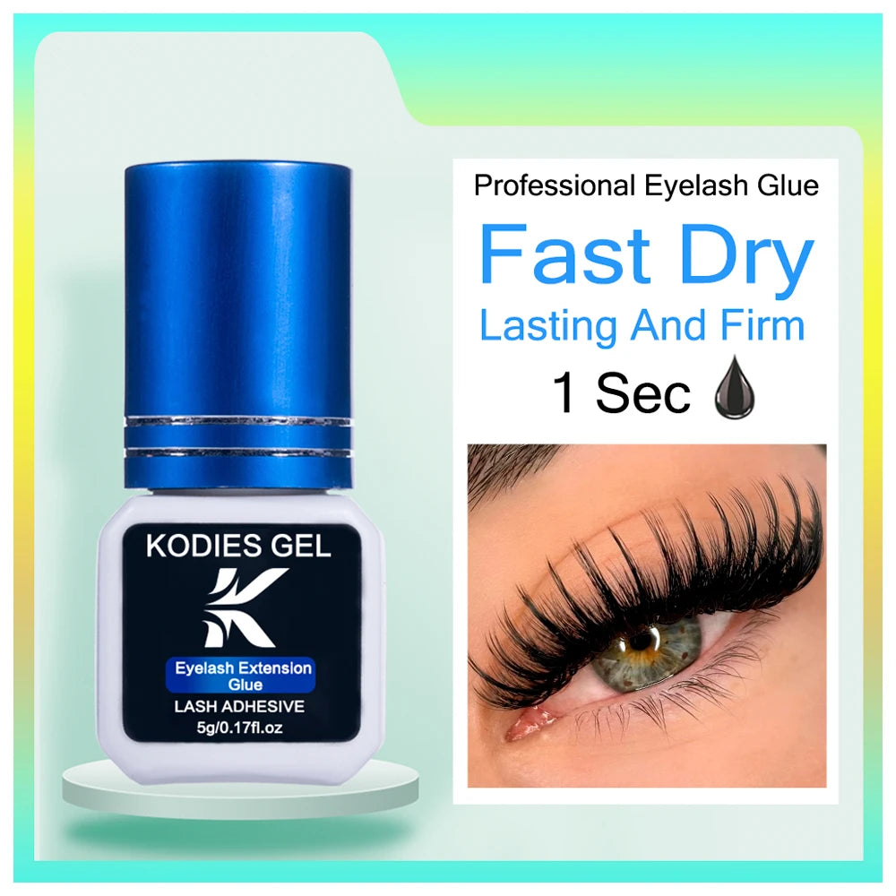 Kodies Gel Eyelash Glue – Extra Strong, Fast Dry