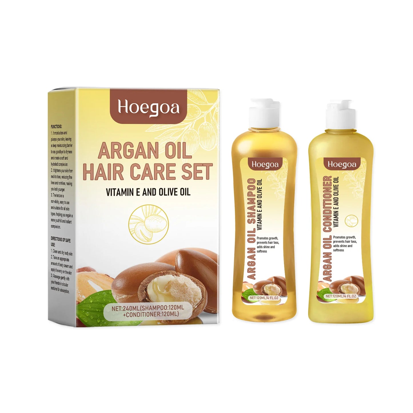 Hair Growth Shampoo & Conditioner – Nourish & Smooth