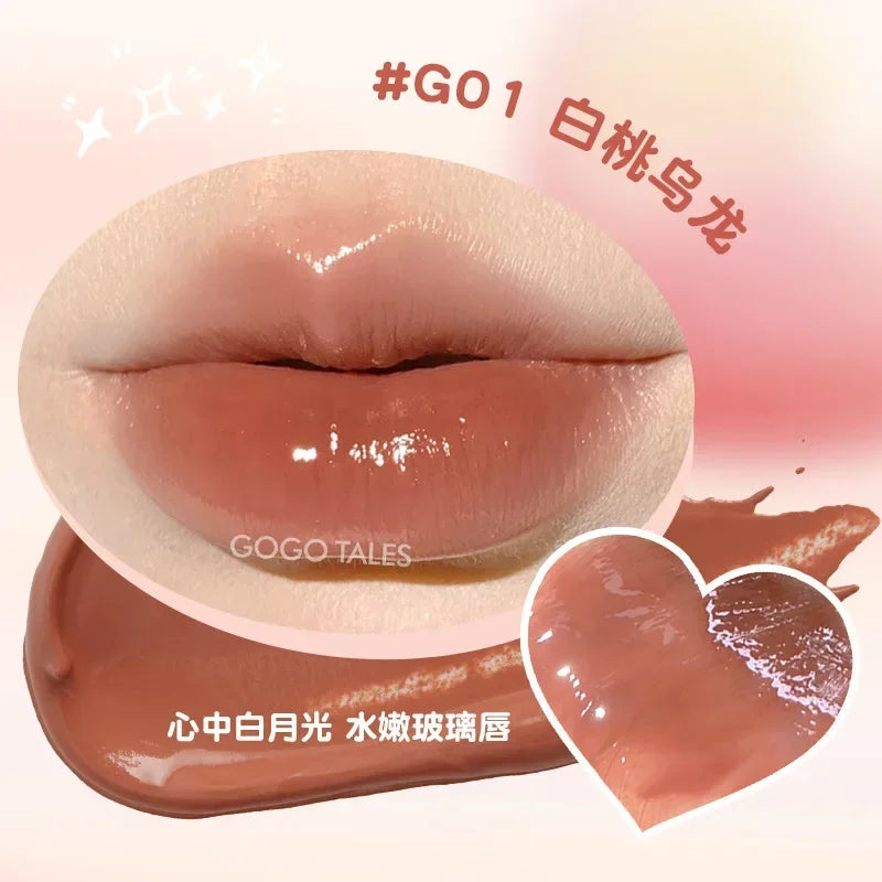 Gogotales Jelly Lip Gloss – Transparent Water Shine