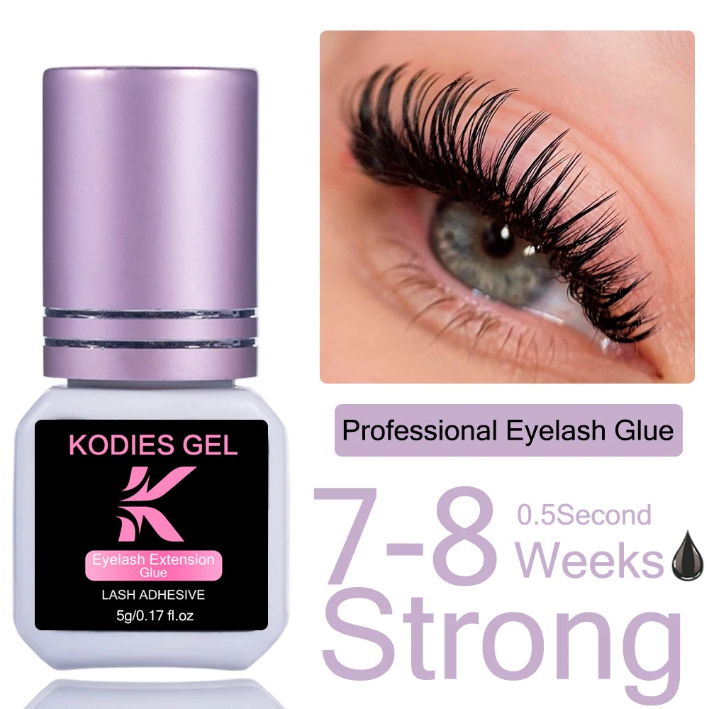 Kodies Gel Eyelash Glue – Extra Strong, Fast Dry